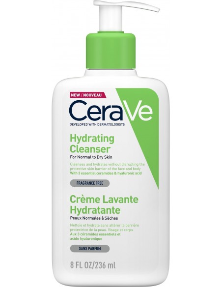 CeraVe Crème Lavante Hydratante 236ml