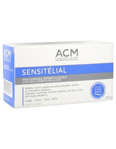 ACM Sensitélial Pain Surgras Dermatologique Ultra Riche 100g