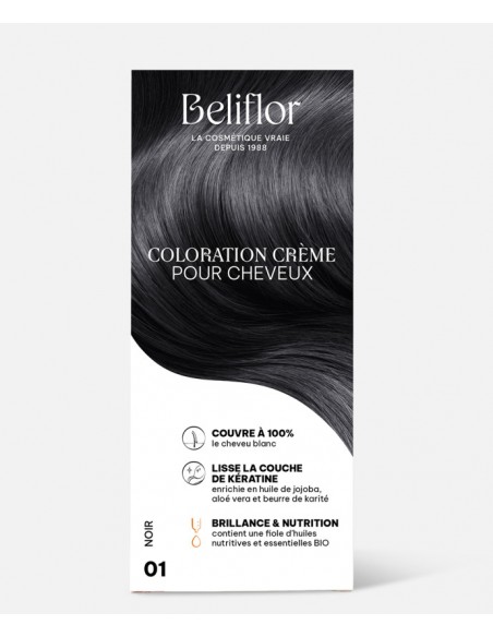 Beliflor Coloration  01 NOIR