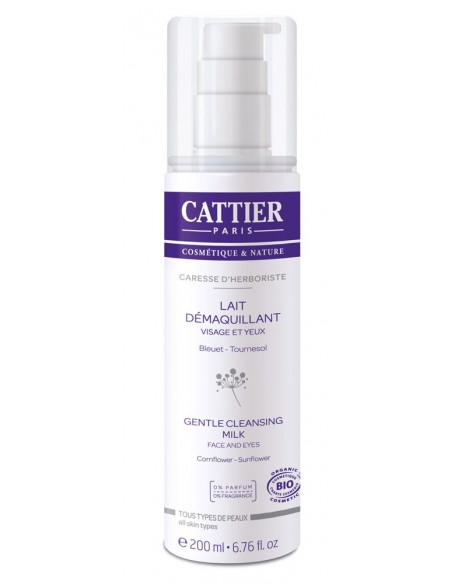Cattier Lait Démaquillant Douceur  Visage & Yeux 200ml